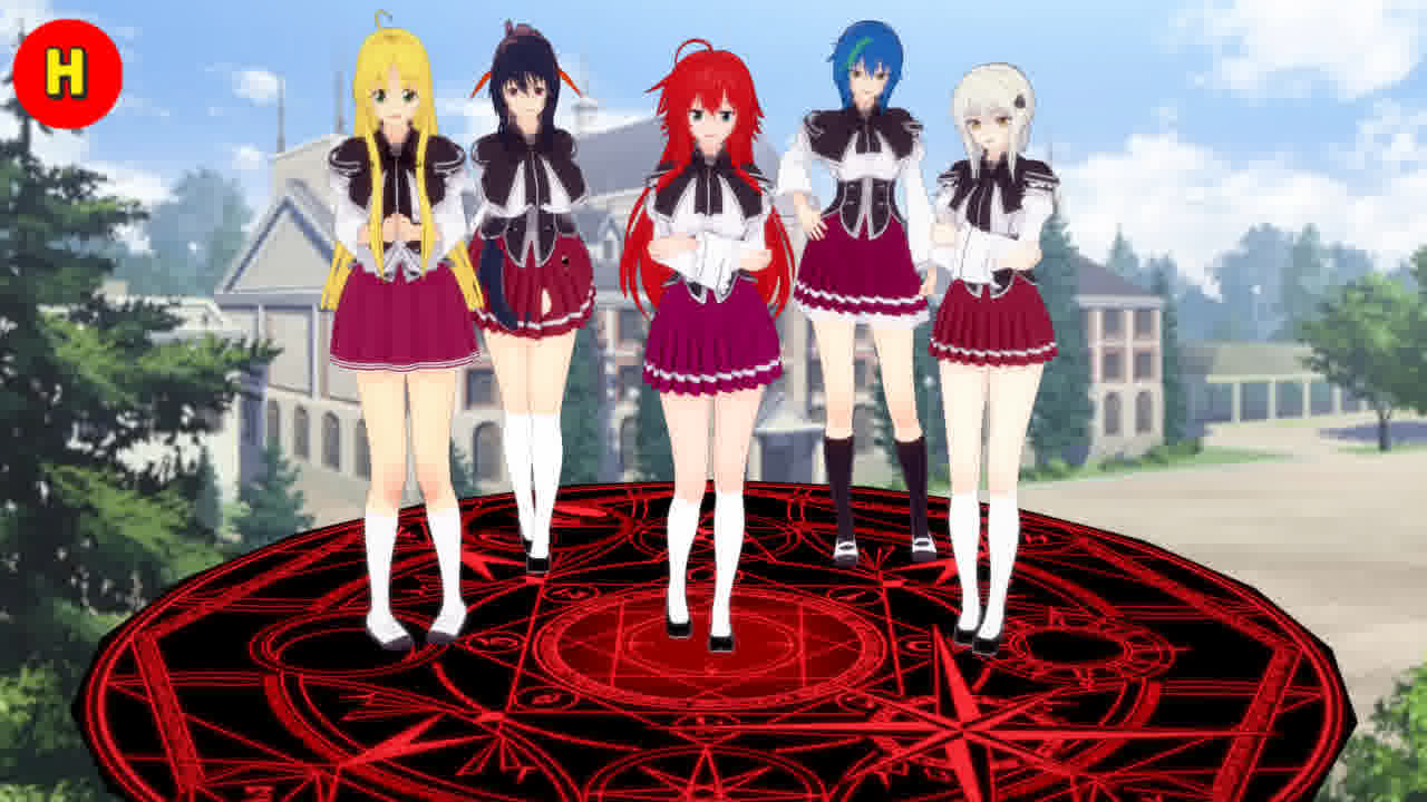 [SLG/汉化/动态] 恶魔高校同人：后宫恶魔 Demons of Harem v0.13 汉化版 [PC+安卓][2.1G/]